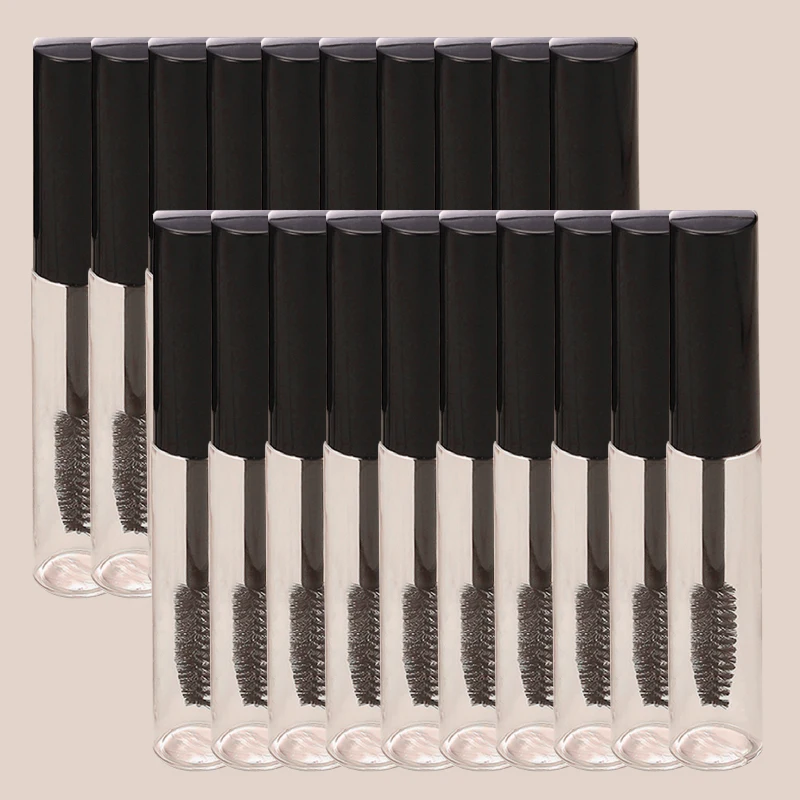 أنبوب ماسكارا فارغ مع مداخل ، عبوة رموش وكريم رموش ، زجاجة قابلة لإعادة الملء ، ماصات نقل ، 5: 10: 20: 50 #1