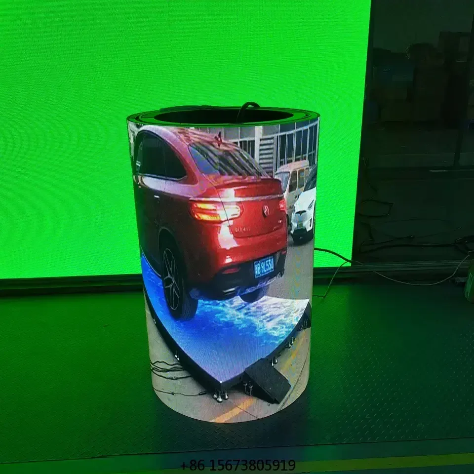 

Гибкая светодиодная панель Fine Pitch P1.5/P1.8/P2/P2.5/P3 мм, изгибаемый модуль LED-дисплея для изогнутых поверхностей