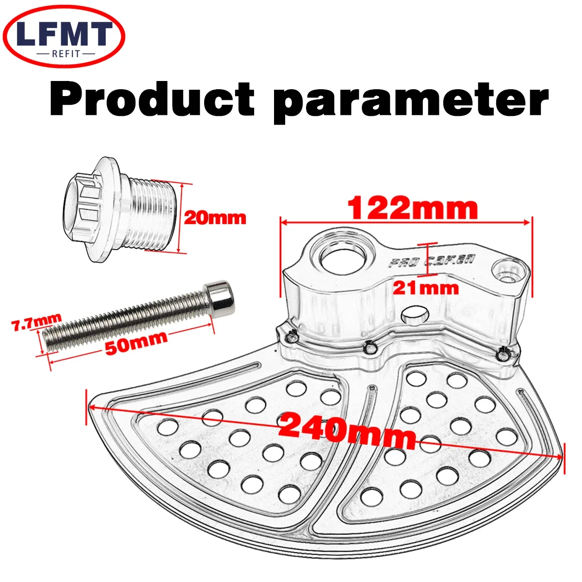 Motorcycle CNC Front Rear Brake Disc Guard Protector For KTM SX SXF XC XCF EXC EXCF XCW TPI Six Days 125 150 250 300 350 450 500