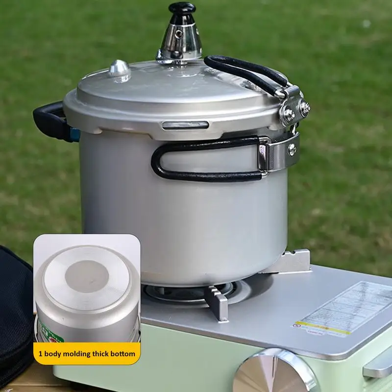 

Outdoor Pressure Cooker Portable Rice Cooker Kitchen Pressure Cooker Cookware for Outdoor Outdoor Camping Cook Tool Steamer