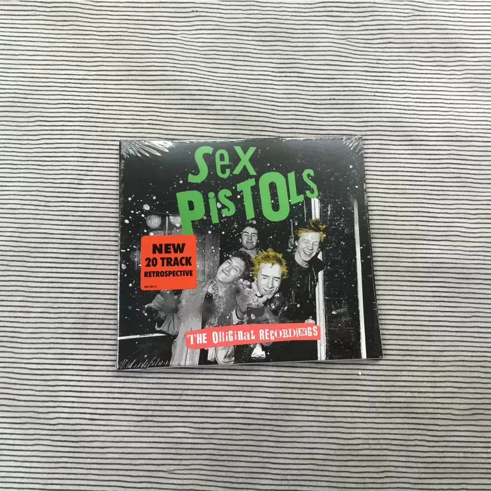 CD 'The Original Recordings' By The Pioneering British Punk Rock Band Sex Pistols, Including Tracks Like 'God Save The Queen'.