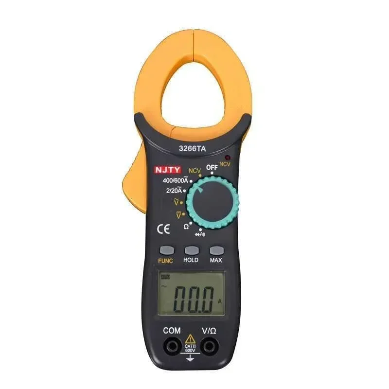 Multi-purpose clamp ammeter 3266TA ammeter card meter large screen anti-burn