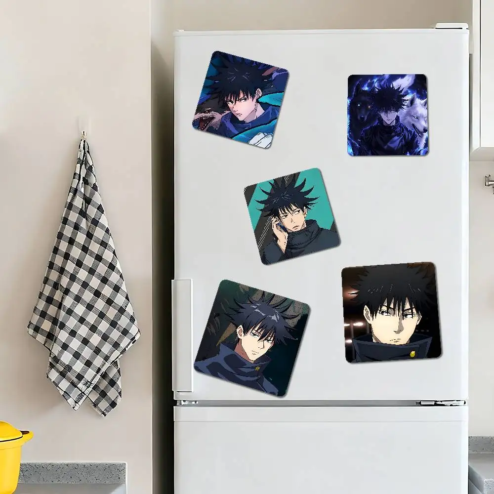 Anime Fushiguro Megumi Refrigerator Magnet Personalized Creative Magnetic Stickers With Magnets