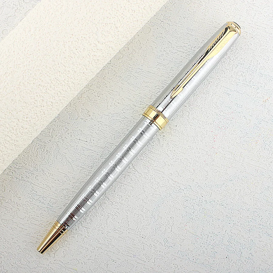 Luxury high quality 388 metal for stainless steel Business office school supplies Ballpoint Pen Golden Clip New