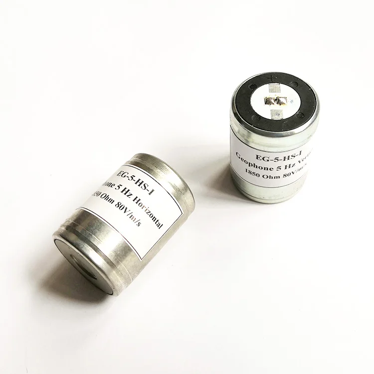 EG-5-HS-I Geófono de alta sensibilidade 5 Hz Sensor de geófono sísmico horizontal 5 Hz