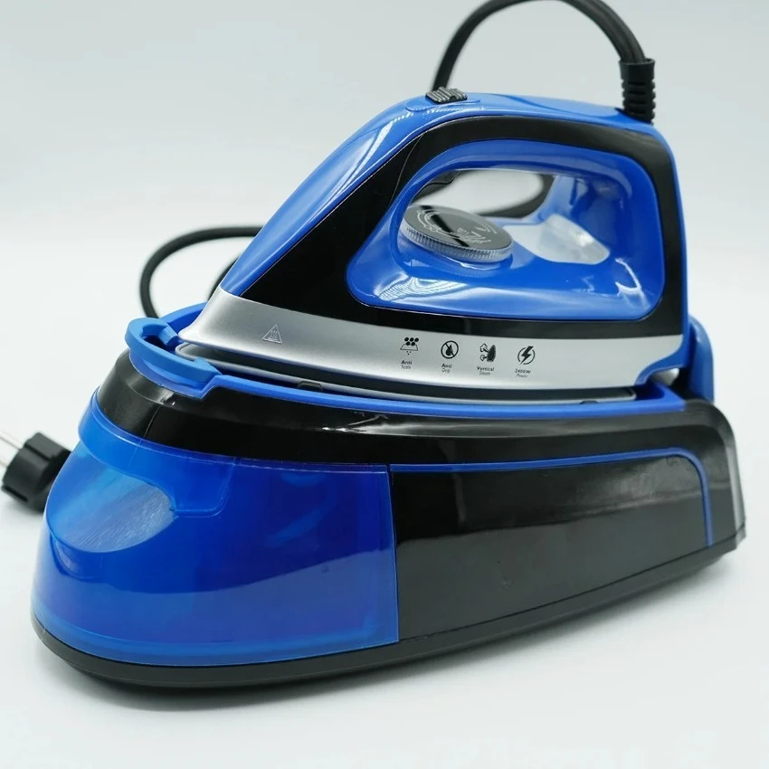 2400W Electric Steam Iron 1.2L Large Water Tank Fast Heating Anti-Drip Vertical Steam Household Garment Iron