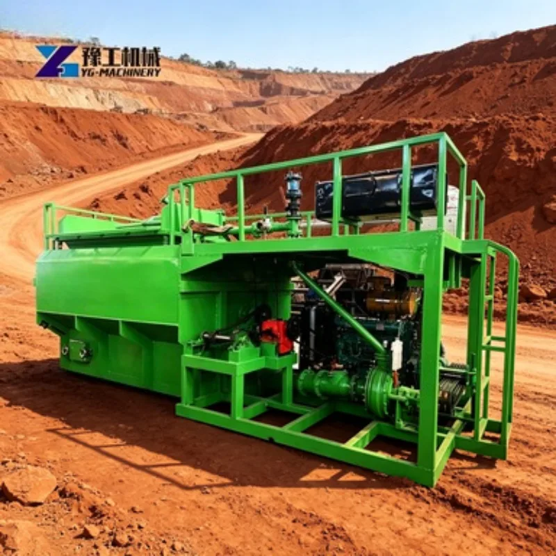 Small Hydroseeder Machine Eco Friendly Grass Seed Spraying Equipment for Landscape