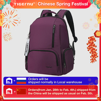 Tigernu New Women Casual Backpacks Outdoor traveling Multi Pockets Laptop Bags Daily Leisure Bags Splashproof School Mochila