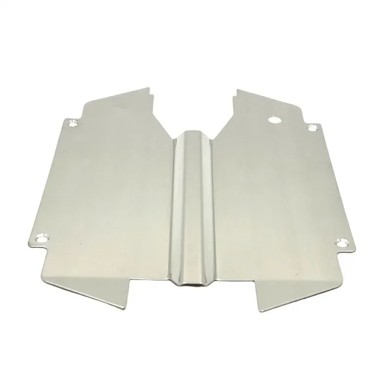 MJX ハイパーゴー 10208 V1 V2 ステンレススチールシャーシアーマーガード保護プロテクタースキッドプレート 1/10 RCカー アップグレードパーツ