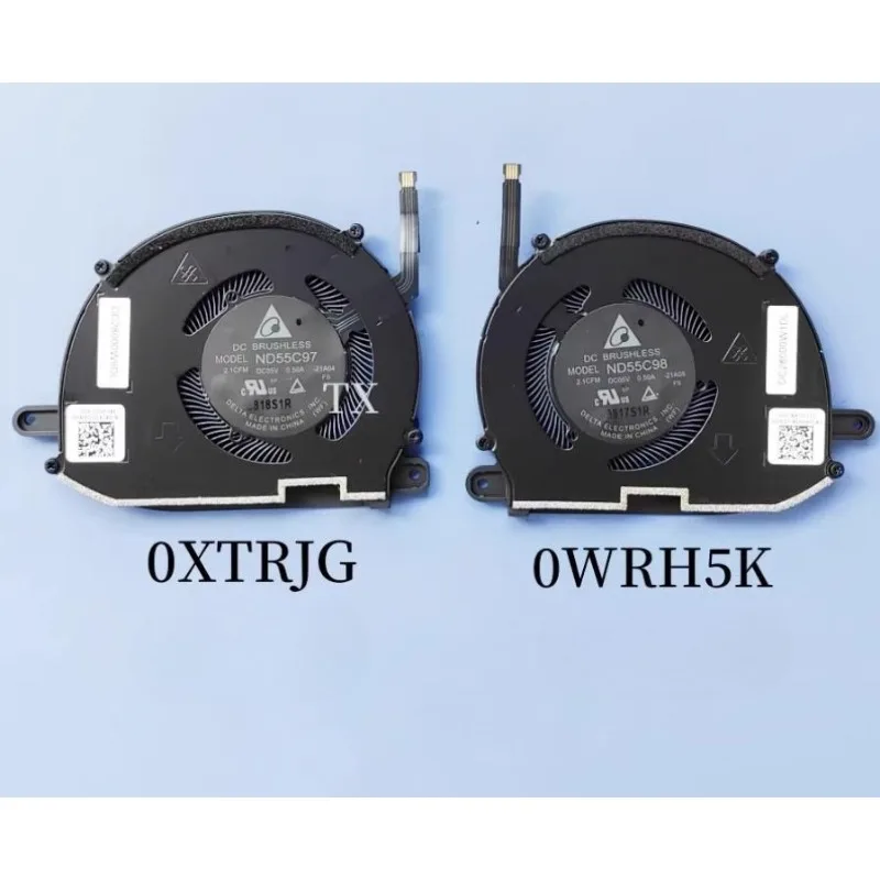 Original New CPU Fan for DELL XPS13 Plus 9320 GDO31 Laptop Cooling Fan 0XTRJG 0WRH5K