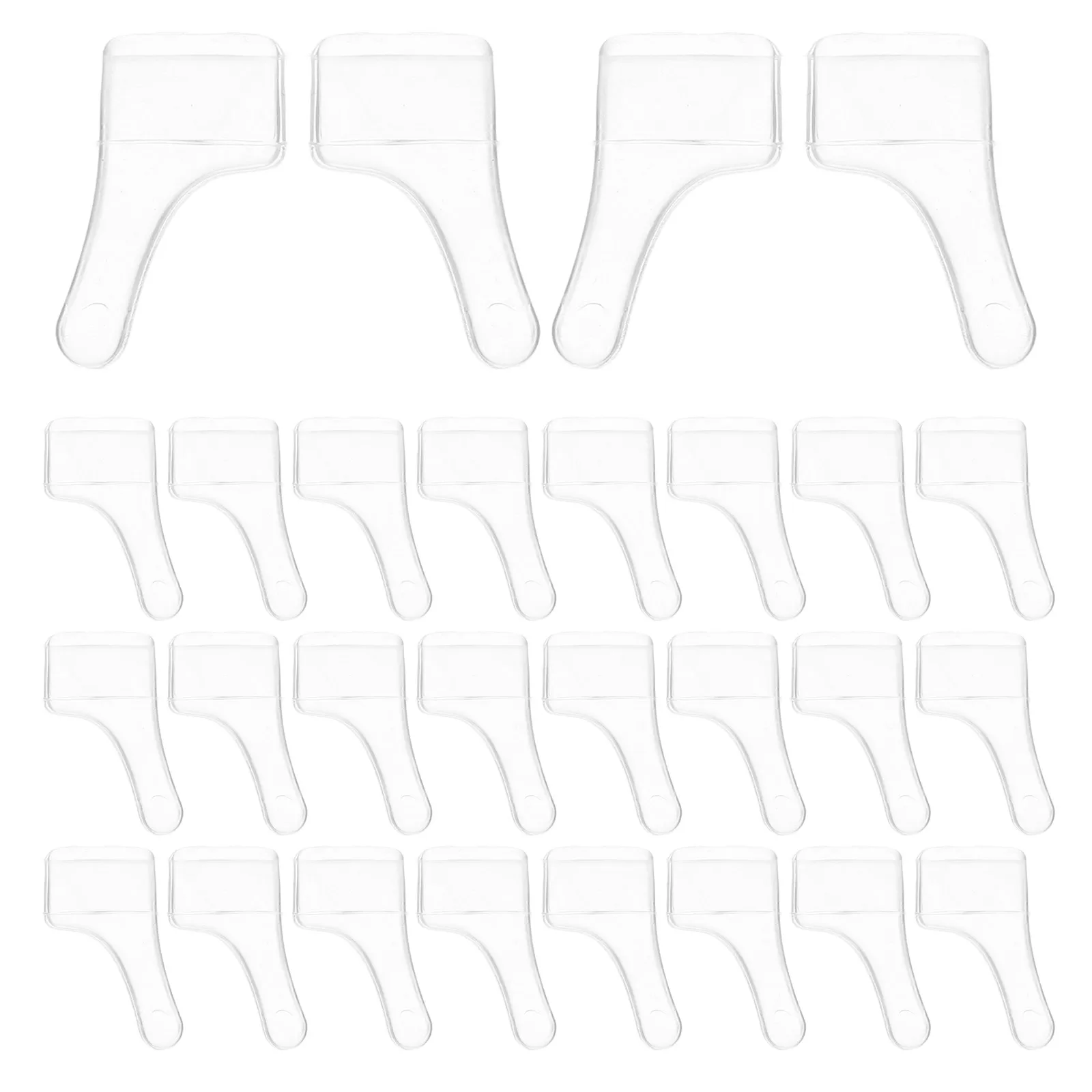 

Eyeglass Ear Hooks Transparent Silicone Nonslip Glasses Retainers Soft Temple Tips Sleeves For Sunglasses Spectacles