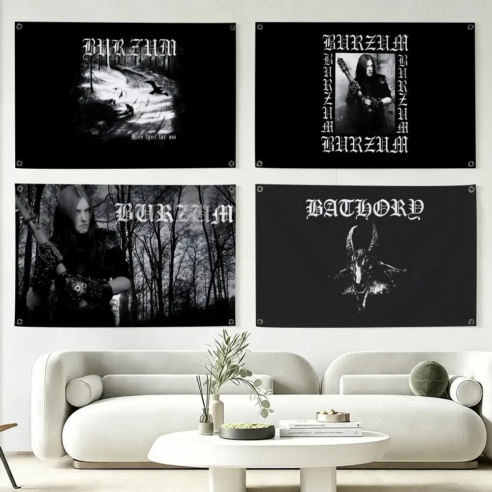Musican Writer B-murzum Hanging Flag Banner Home Outdoor Camping Picnic Party Decoration Fashion Best Selling Wall Art Decor