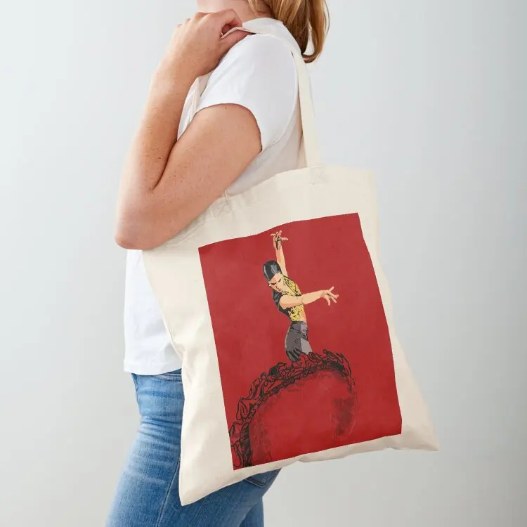 

The Flamenco Dancer in red Tote Bag great bag cloth bag woman shopping cart bags woman shopping