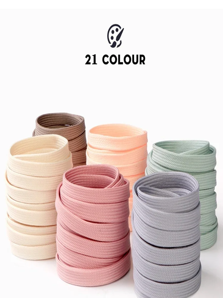 Lacets lumineux classiques pour chaussures plates unisexes, accessoires de baskets, ULde document solide Af1, 1 paire