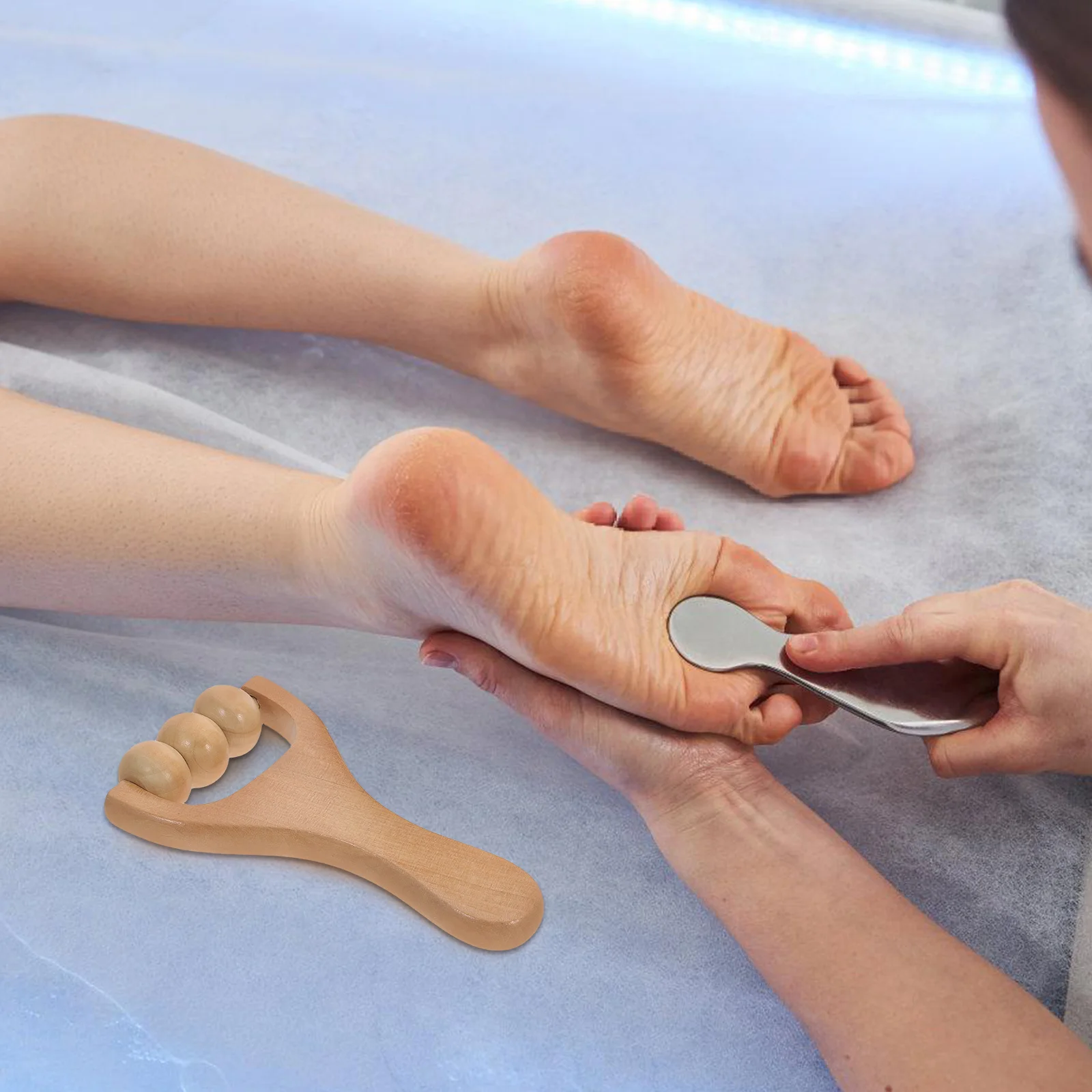 

4pcs Wood Massage Wooden Roller Massager Tool For Leg Foot Muscle Relief Deep Tissue Self Massage Portable Body Roller Stick For