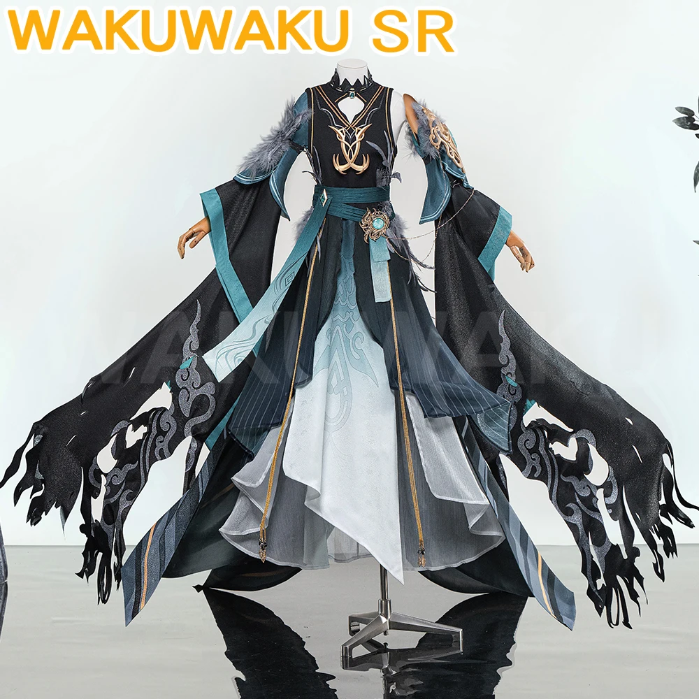 متوفر في المخزون أزياء شياو دوجين التأثيرية جينشين إمباكت واكوواكو-SR أزياء شياو التأثيرية جينشين إمباكت دي جيانغ مظلة كوسبلاي #3