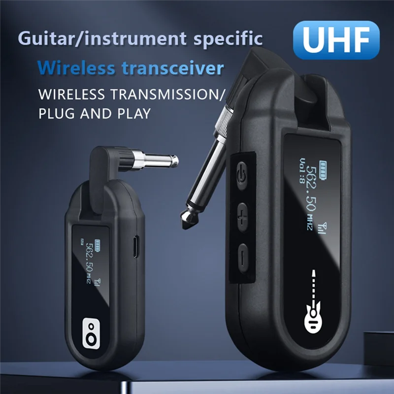 Y22A-M02 UHF نظام الارسال والاستقبال اللاسلكي للجيتار لوحة مفاتيح البيانو الكهربائية أداة طبل كهربائي