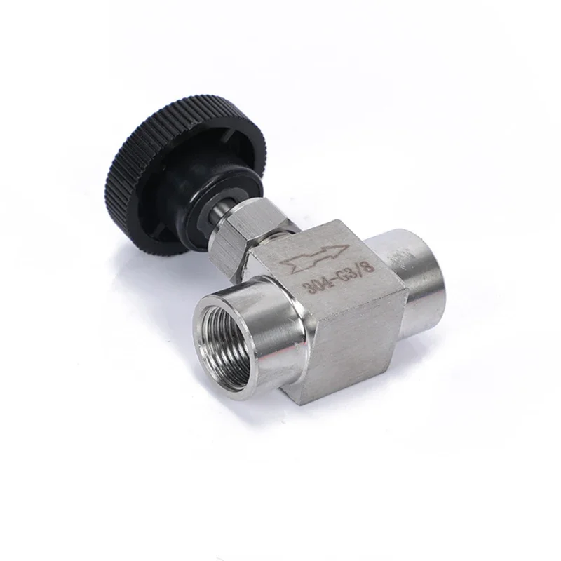 Stainless Steel 304 Needle Valve 1/8\'\' 1/4\'\' 1/2\'\' Female Thread BSP SS304 For Water Gas Oil