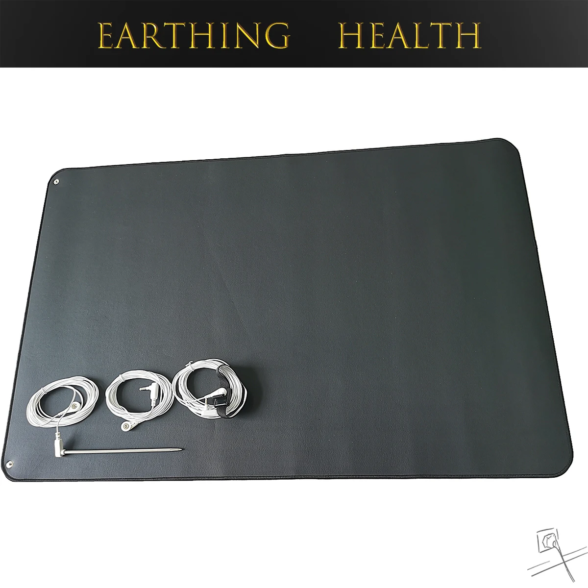 

Grounding Yoga Mat with Earthing Cord and Rod Anti-Skid Sports Fitness Conductive Mat for Exercise Antistatic Healthy