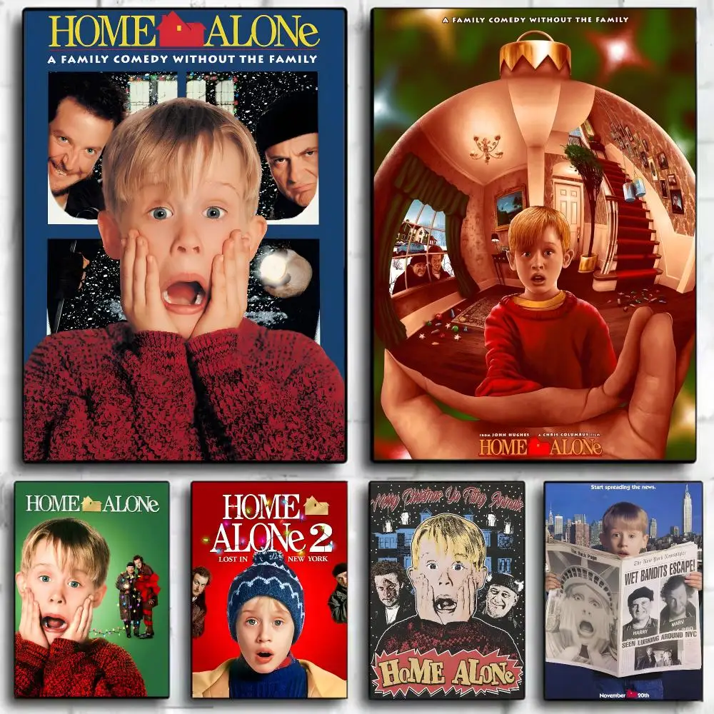 comedy movie H-Home-Alone Poster Wall Art Print Decorative Mural Home Decor Gift Unframed