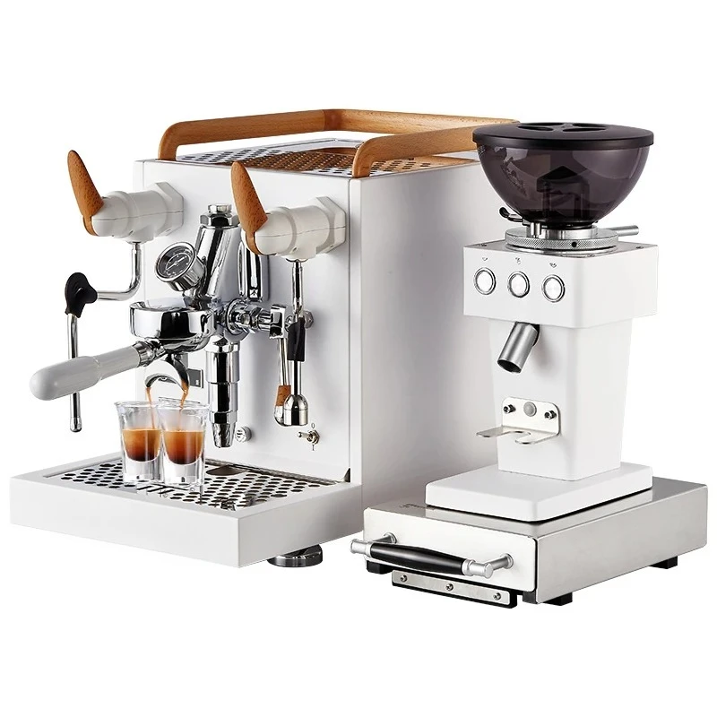 Cafetera, E61 Profesional, Máquina de Café Prensado, 2200W Comercial, Máquina de Espresso, 220V Multiusos Automática CRM3124F