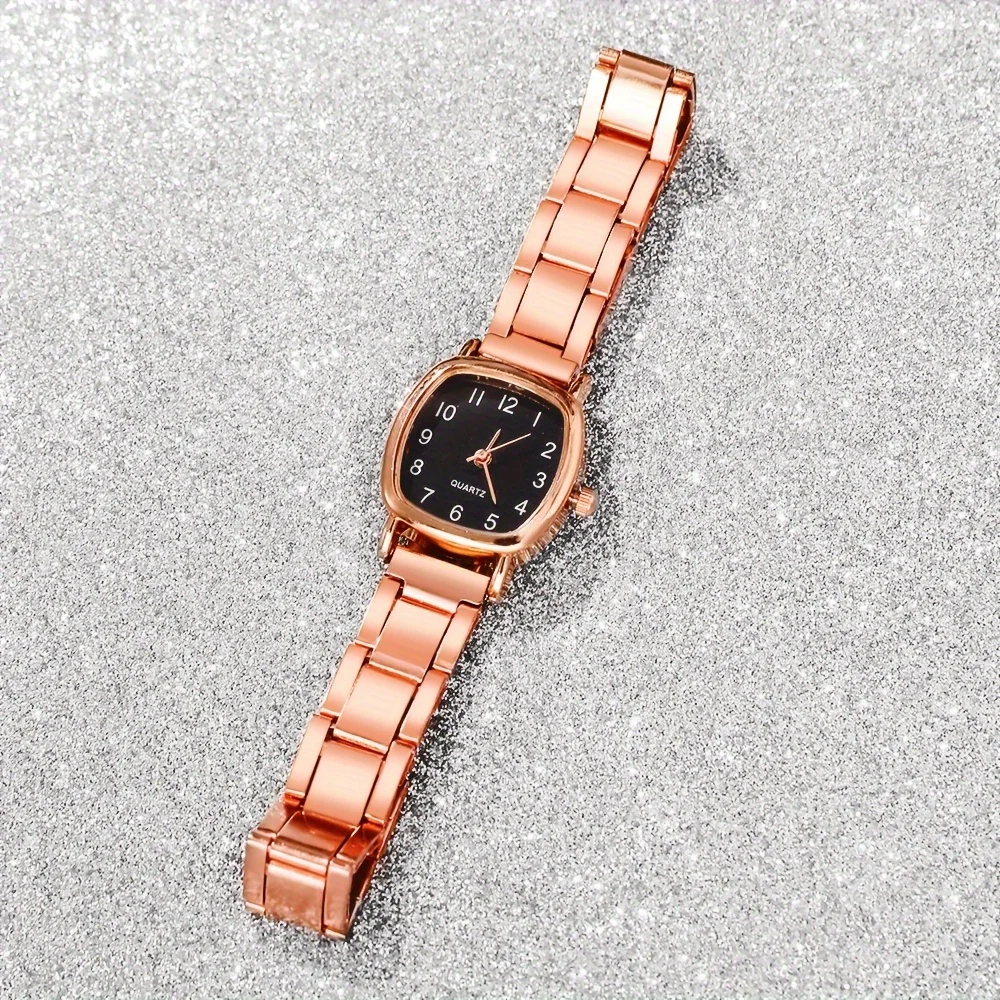 2Pcs Women's Watches, Women's Wristwatches with Bracelet, Perfect for Parties, Daily Wear, Birthday, Holiday Gifts, Travel, Vacation, Music Festivals, Perfect Gift