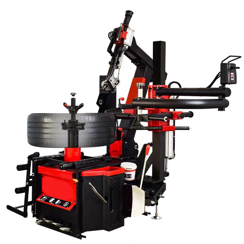 S-887 Automatic Leverless Swing Arm Tyre Changer Machine with 2500Kg Bead Breaker Force