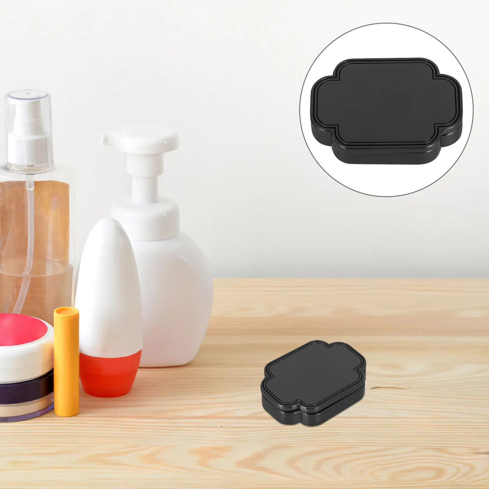

Solid Perfume Container Portable Mini Metal Sliding Box Travel Size Push Pull Case Refillable Balm Jar Lip Balm Container