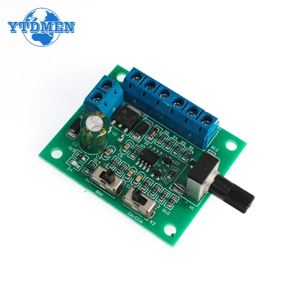 8V-24V Brushless DC Motor Speed Controller with Drive Brushless Motor PWM Speed Control Board 18KHz