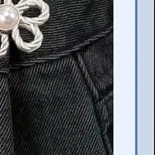 

Pant Waist Tightener Flower Buttons Pins For Loose Jeans, 2025 New Adjustable Waist Buckle Extender Set Pants Clips
