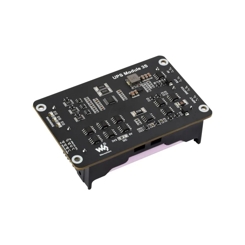 Waveshare Uninterruptible Power Supply Module, Supports charging And Power output at the same time, 3S & 5V 5A Output