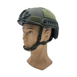 Casco tattico veloce anti-smash Tabby protezione per casco da allenamento per fan dell'esercito invernale ed estivo