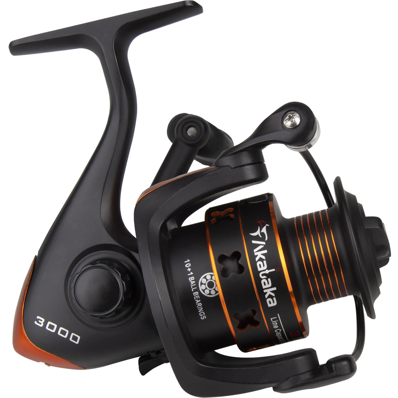 

Hunthouse Fishing Reel For Spinning Akataka 2000/3000/4000 Baitril 5.0:1 10+1BB max drag 21.6lbs 22.8lbs 24lbs Coil Piscifun