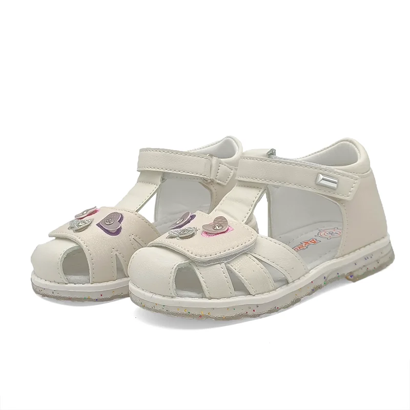 new 1pair Flower Girl Orthopedic Shoes, Super quality Summer Children Kid health Shoes