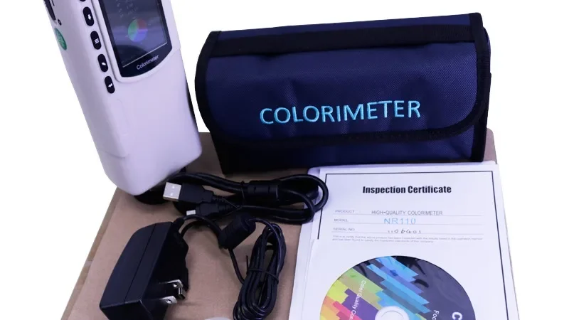 NR110 Portable Colorimeter Color Aperture For Fruits Color Reader 4mm Color Analyzer