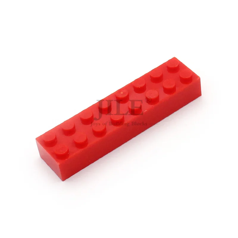 40 stks Moc Bouwsteen Dikke Baksteen 2x8 3007 DIY Creatieve Enlighten Basics Klassieke Sets Compatibel Assembleert Deeltjes speelgoed