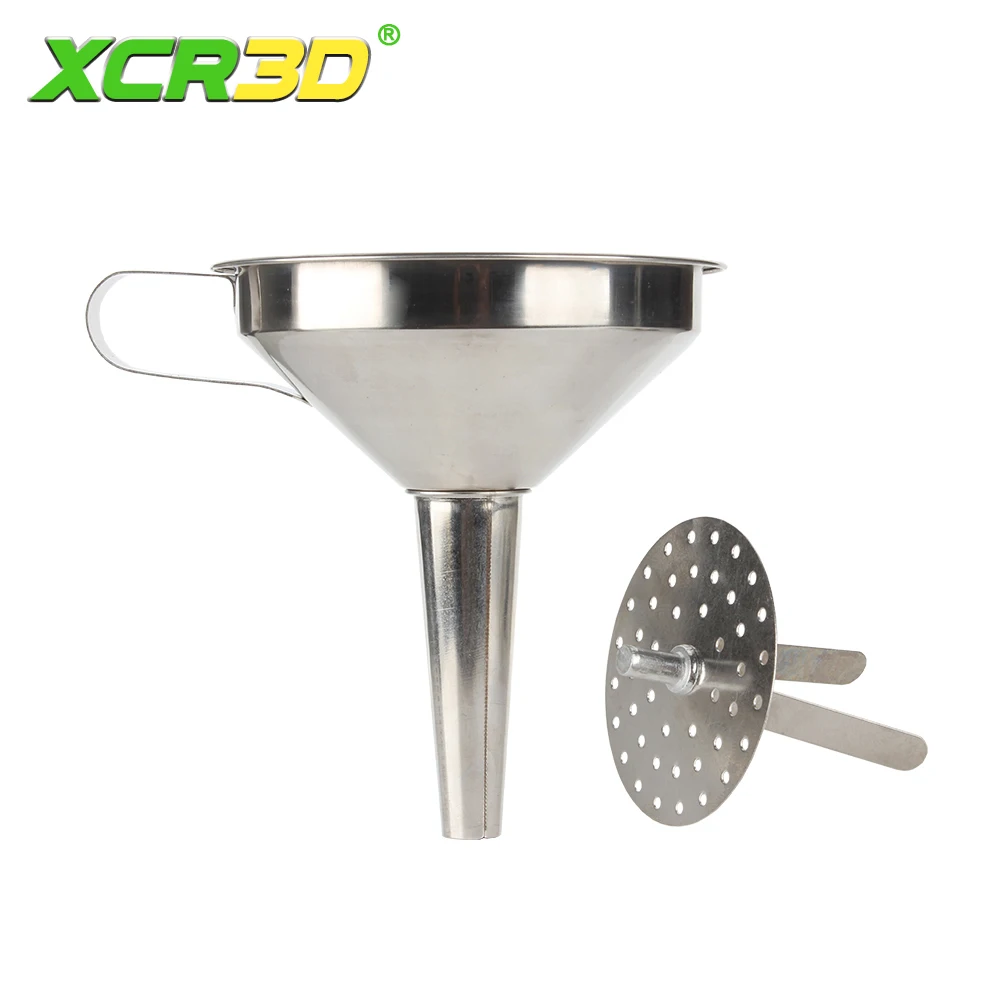 3D Printer Resin Filter Funnel For Phrozen ANYCUBIC Photon Elegoo SLA DLP 3D Printer Parts Stainless Steel Cleaning Shovel Tools