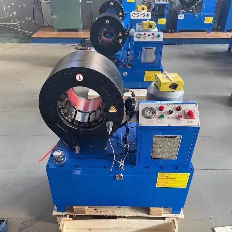 High Pressure Hydraulic Hose Crimping Machine BNT150 Cable Press Hose Fitting Crimper Wire Rope Tube Swaging Tool for Sale