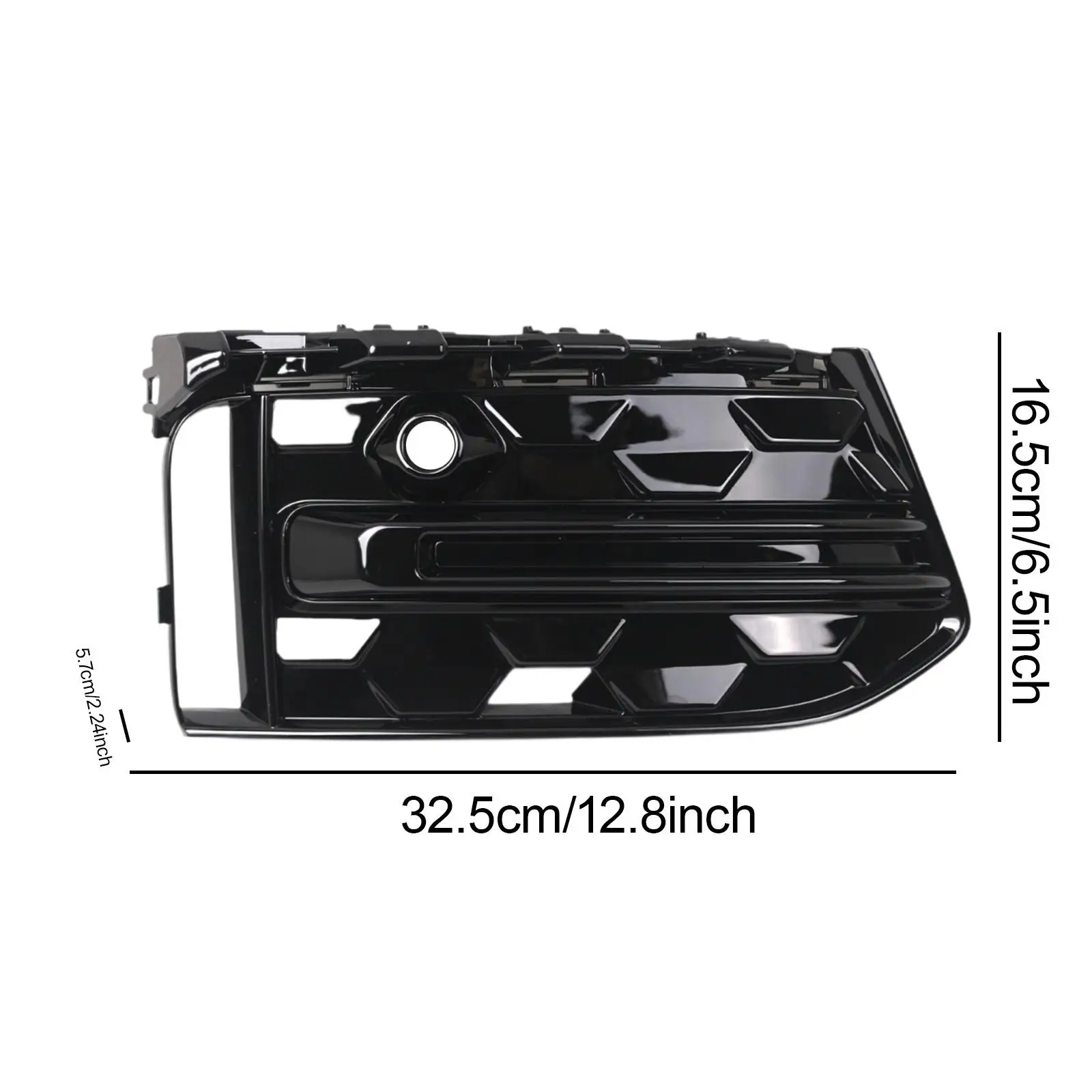 4KD 807 648 E para tampa da moldura da grade da luz de neblina dianteira direita para Audi