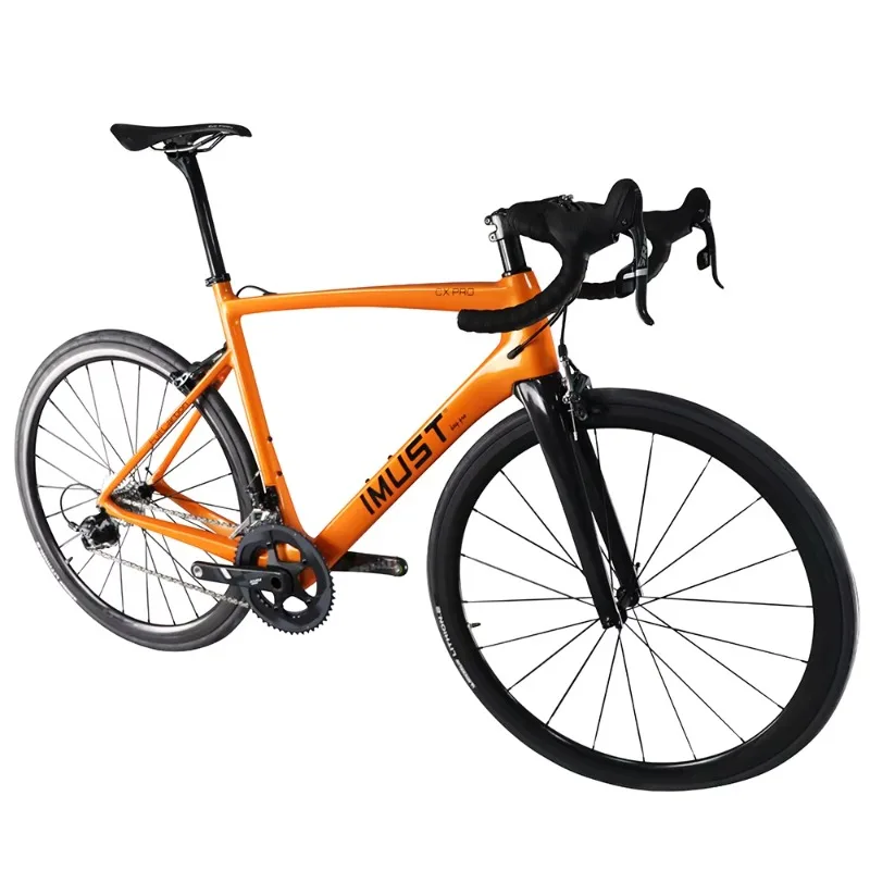 

Lightweight Carbon Frame Road Bike, aero Racing Bicycle with V Brake