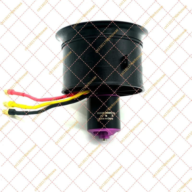 Universal 64mm EDF Ducted Fan 11 Blades 3900KV 3S / 3500KV 4S Brushless Motor for RC Jet Plane