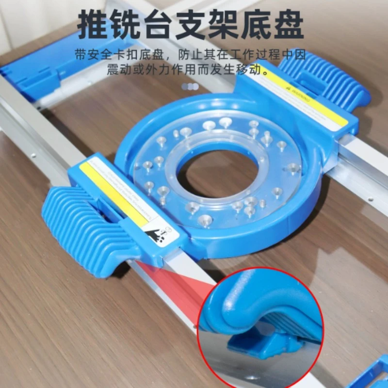 Aluminum Electric Milling Hand‑Push Frame, Exquisitely‑Designed Mechanical Structure for Precise Positioning Operation