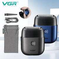 VGR 340 Shaver Professional Electric Razor Reciprocating Shaving Machine IPX7 Waterproof Beard Trimmer Mini Shaver for Men