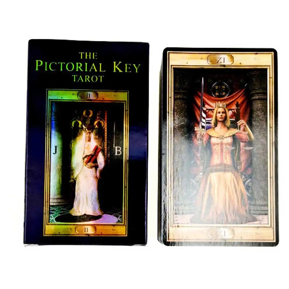 English Version The Pictorial Key Tarot Divination Cards