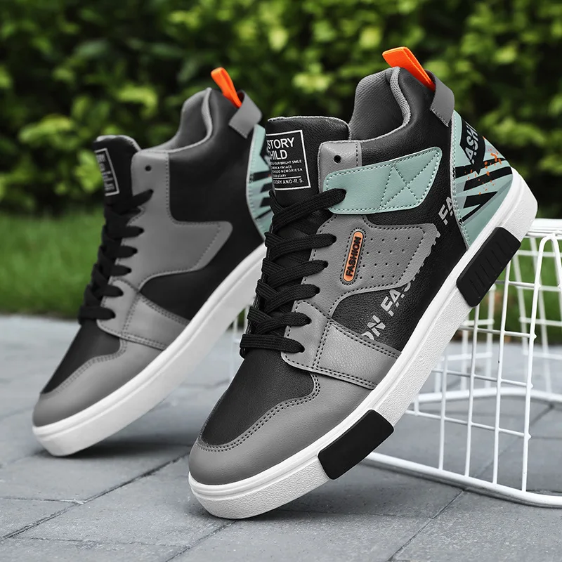 Men Casual Shoes Classic New Fashion Flat Breathable Sneakers Light Shoes Male Tennis Sneaker White Business Travel Footwear - Image 3