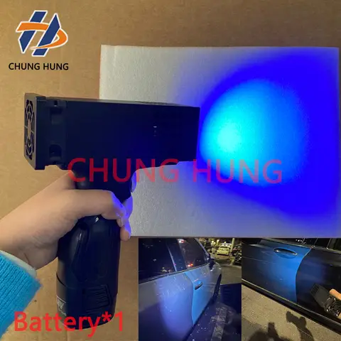 고출력 휴대용 핸드헬드 UV 램프 자동차 유지보수 시트 메탈 페인트 스프레이 LED 경화 잉크 건조 UV 램프