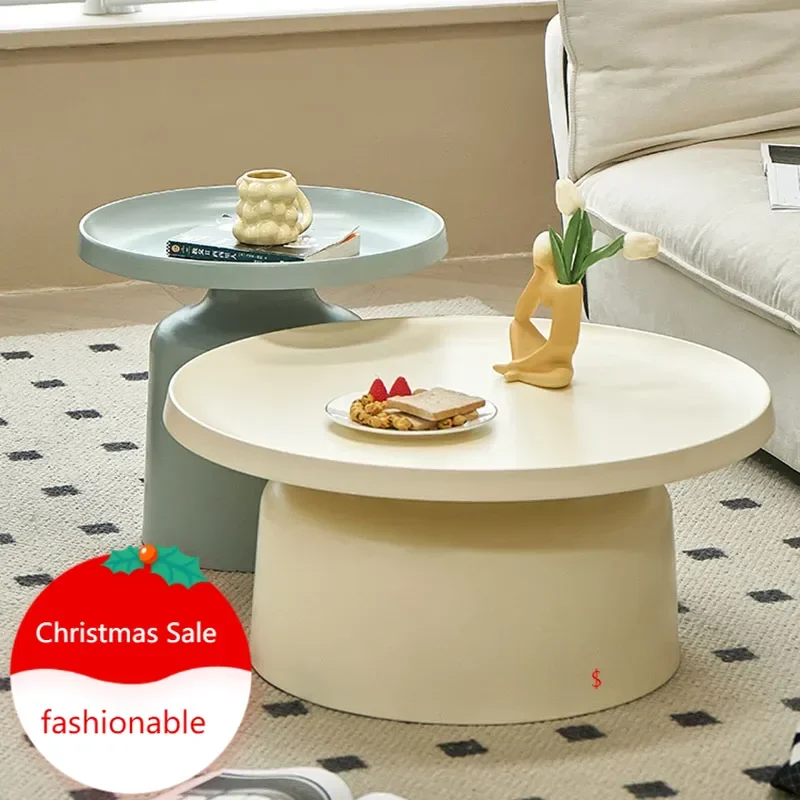 

White Nordic Mesa De Centro De Sala Home Furniture Magazine Metal Coffee Tables Modern Round Colorful Minimalist