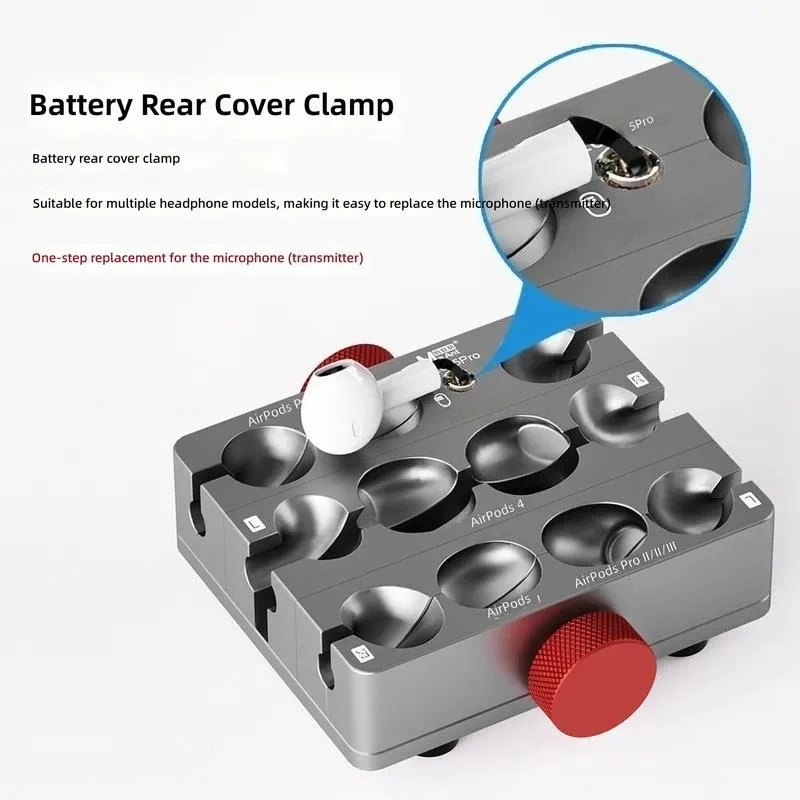 for Aluminum Alloy Fixture for Opening and Fixing AirPods 1st 2nd Generation Pro Rotating Repair Tool