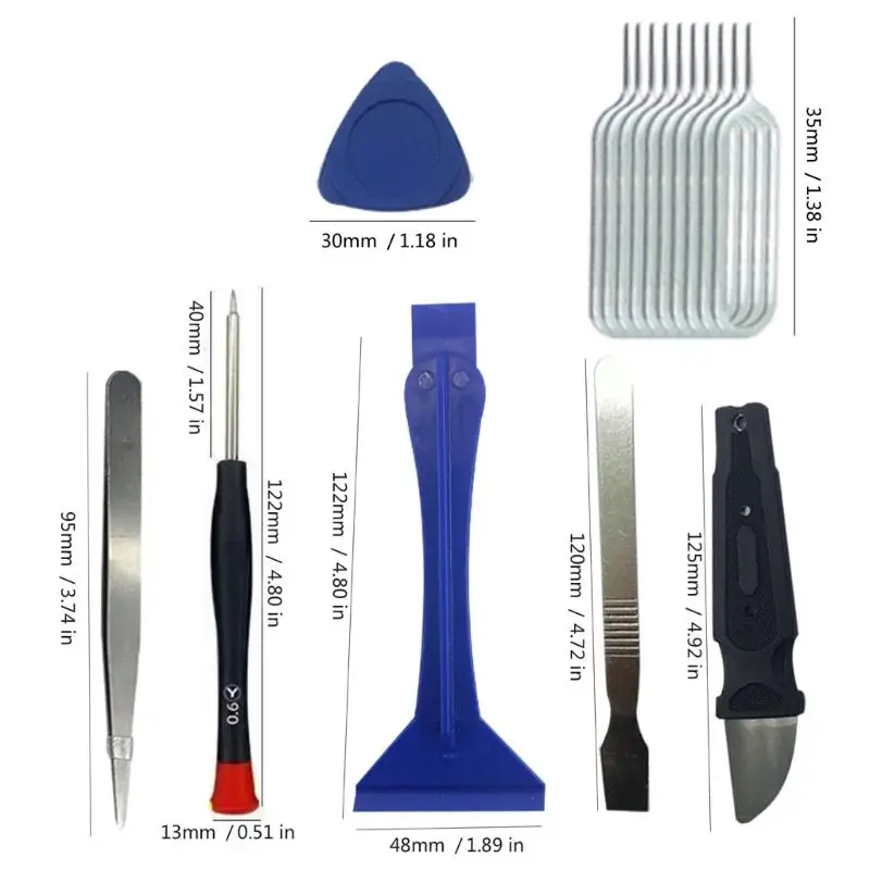 652F Repair Opening Tool Set Professional Electronic Opening Repair Hand Tool Screwdriver Set for Phone Laptop