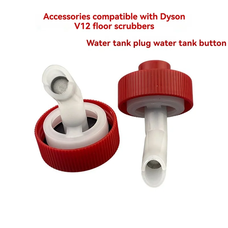 WHYY - Części zamienne do odkurzacza Pokrywa zbiornika na wodę + Klips Zatrzask Przycisk do Dyson V12 Slim V15 Detect Roller Head Clean Tank